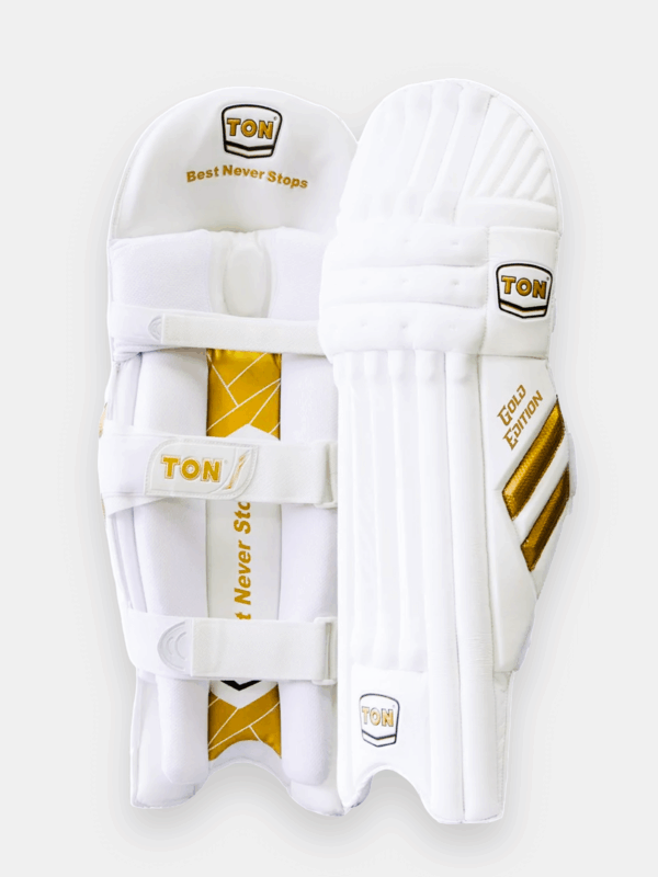 SS TON gold edition batting pads